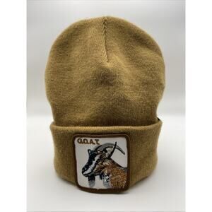 NWT Goorin Bros Animal Farm Trucker Cap Winter Fall Hat Camel Color
